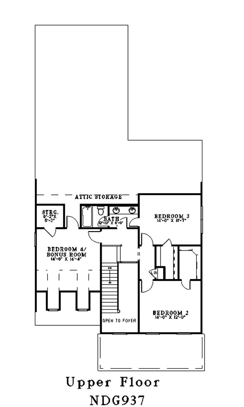 SECOND FLOOR PLAN