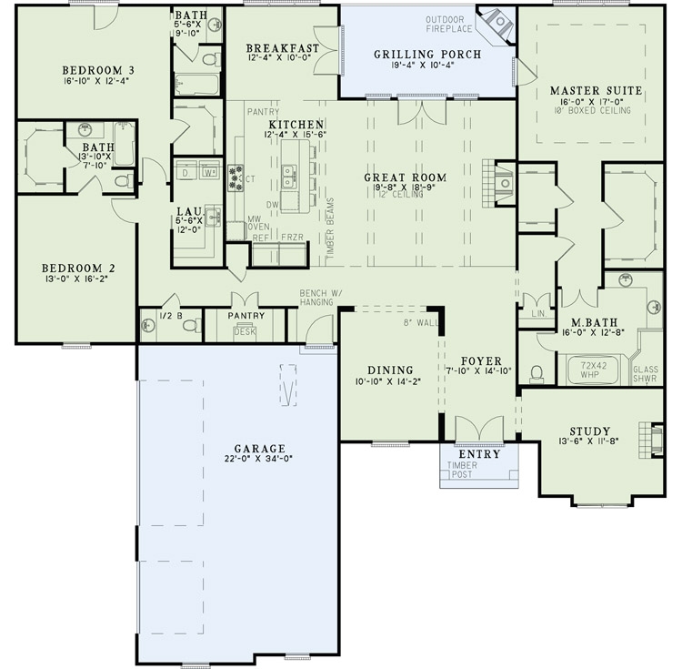 Floor Plan Main Level