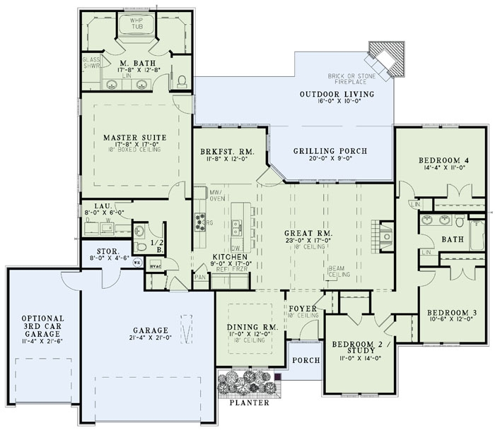Floor Plan Main Level