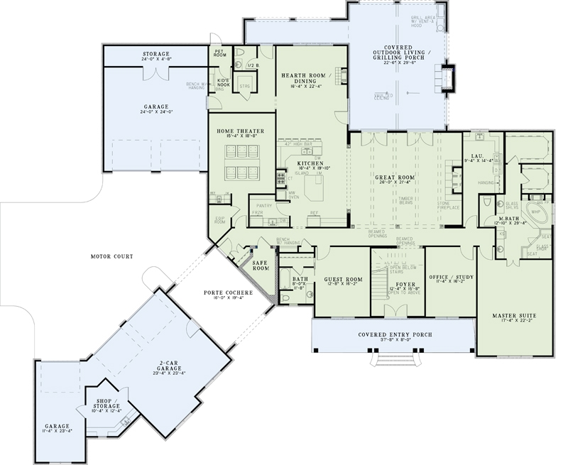 Floor Plan Main Level