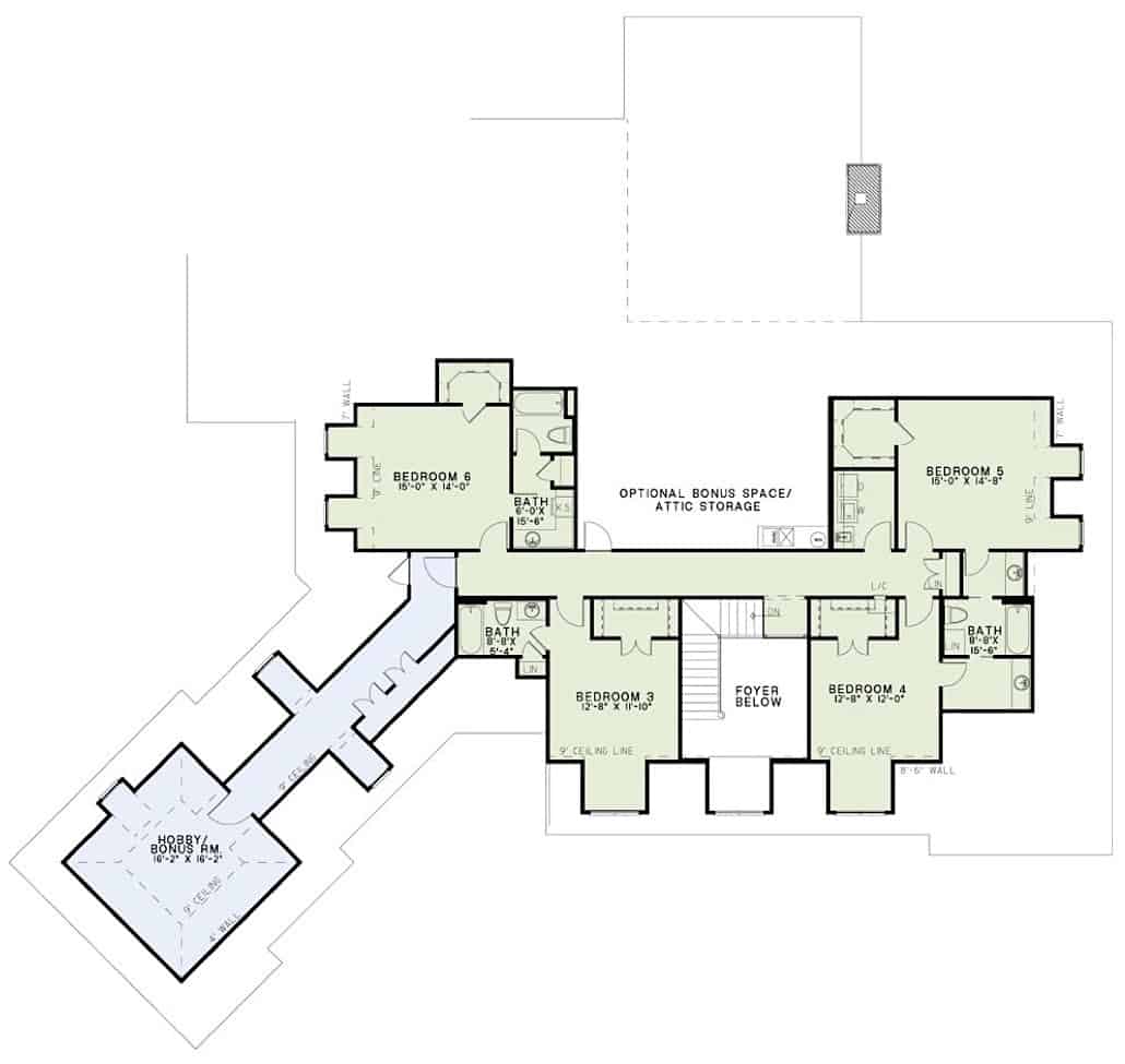 Floor Plan Upper Level