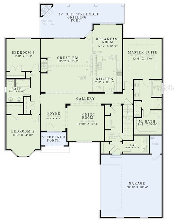 Floor Plan Main Level