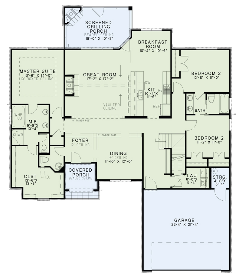 Floor Plan Main Level