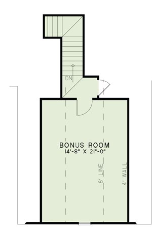 Floor Plan Bonus Room