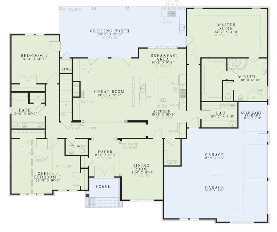Floor Plan Main Level