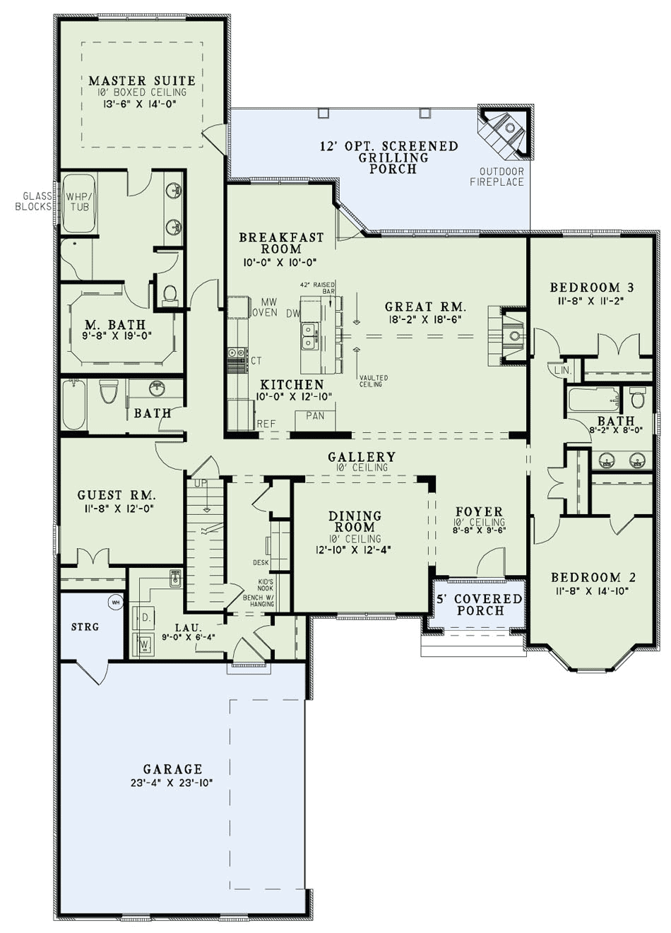 Floor Plan Main Level