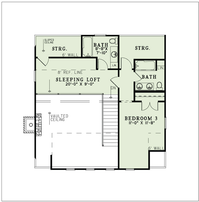 Floor Plan Upper Level