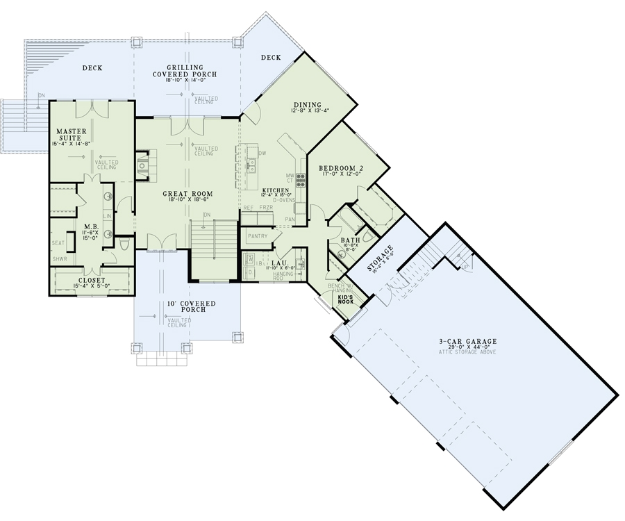 Floor Plan Main Level