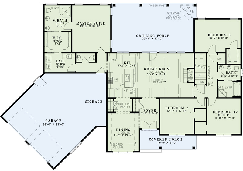 Floor Plan Main Level