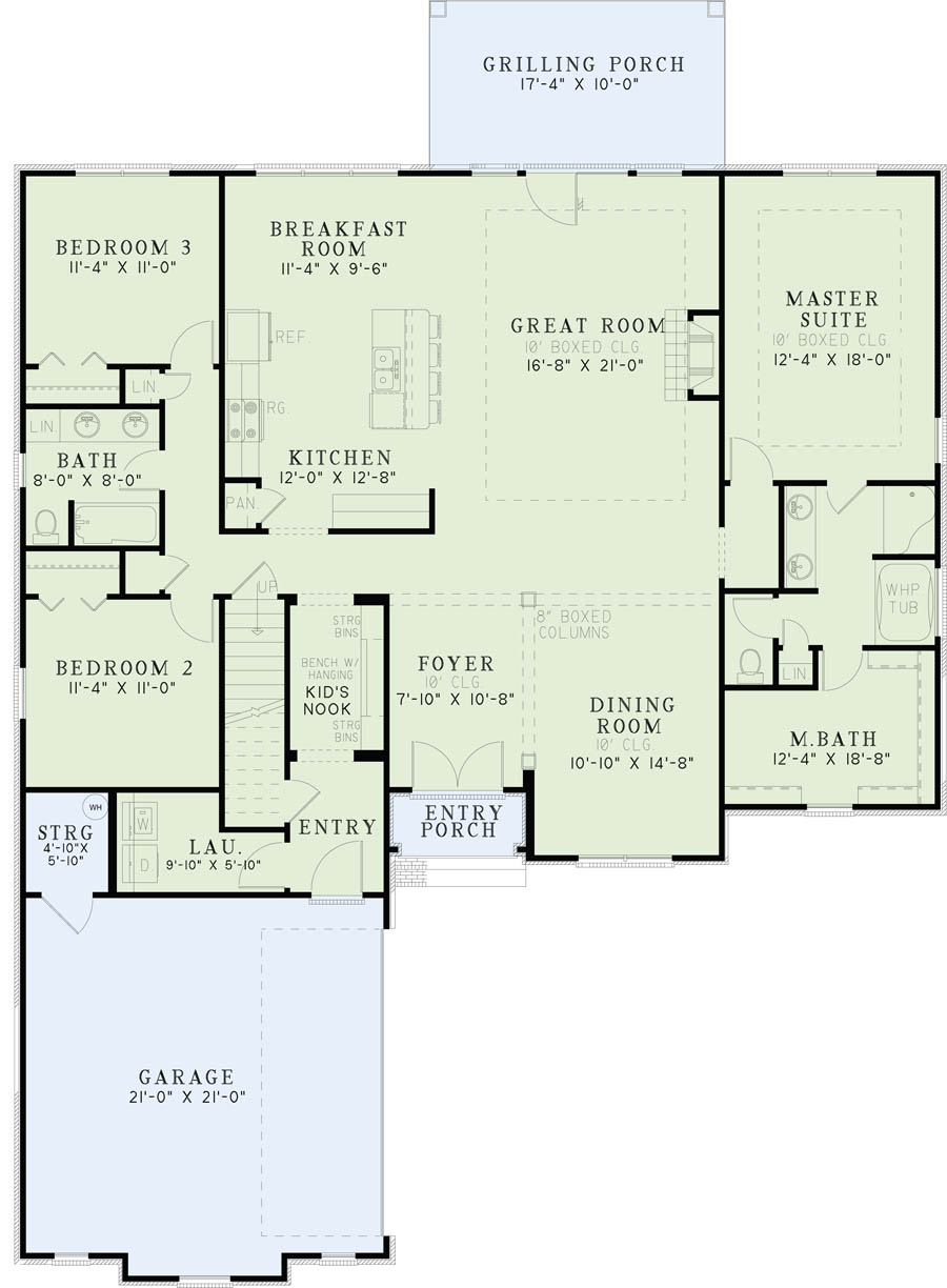 Floor Plan Main Level