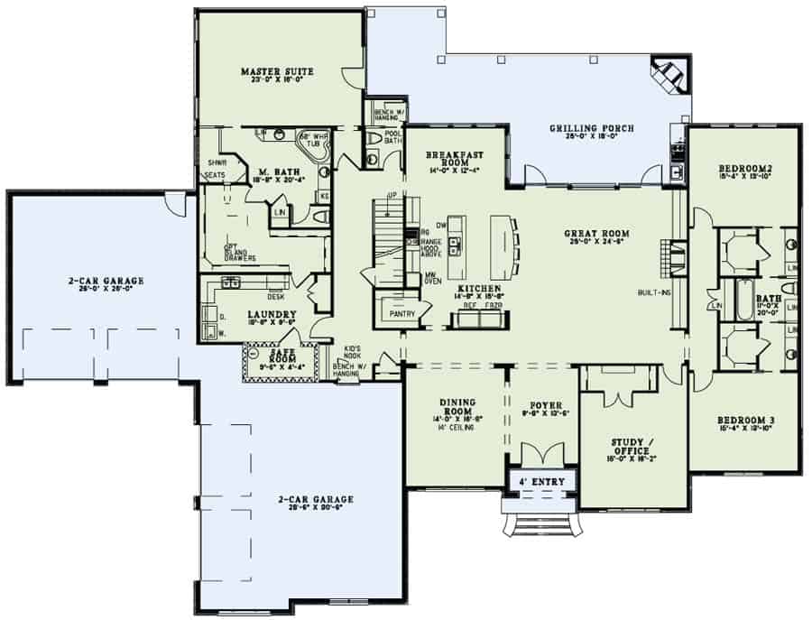 Floor Plan Main Level