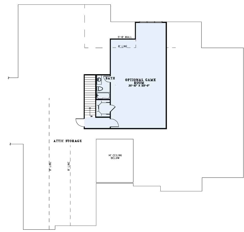 Floor Plan Upper Level