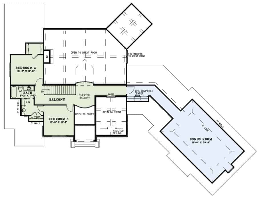 Floor Plan Upper Level