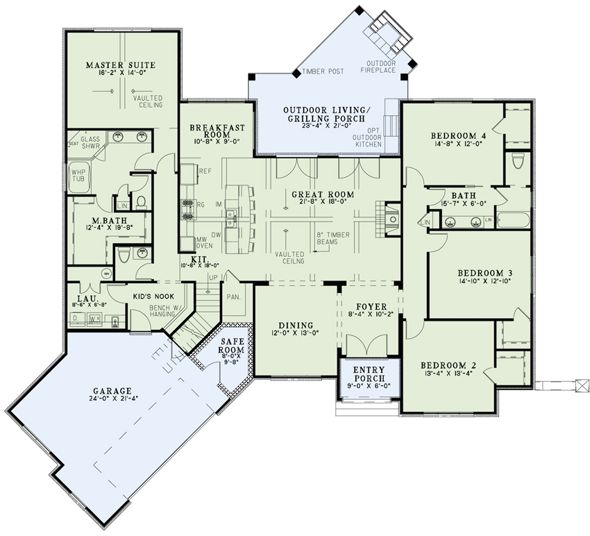 Floor Plan Main Level
