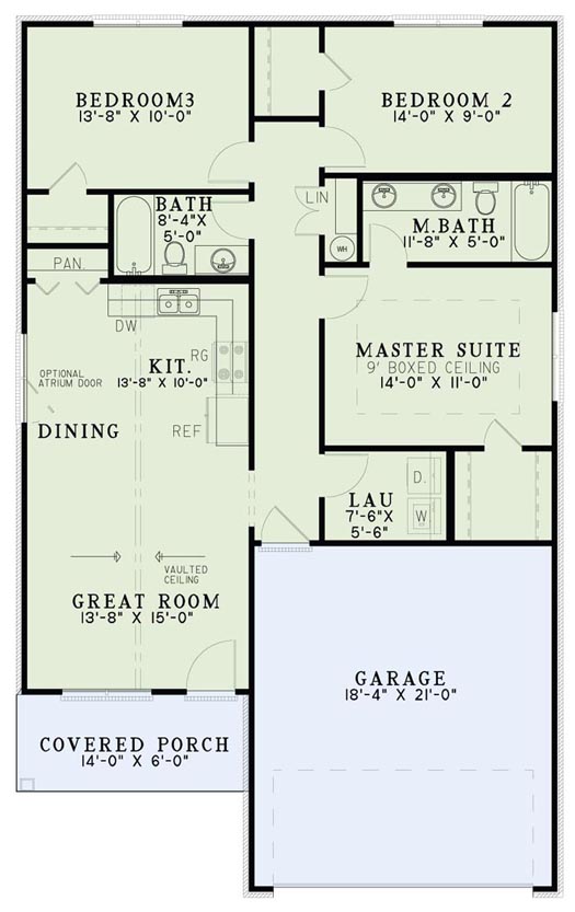 Floor Plan Main Level