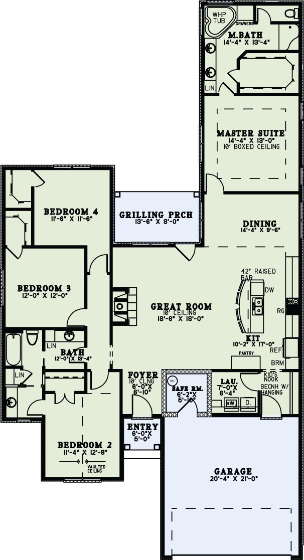 Floor Plan Main Level