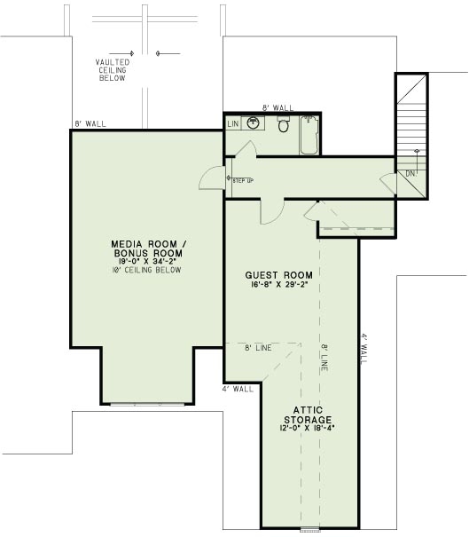 Floor Plan Upper Level
