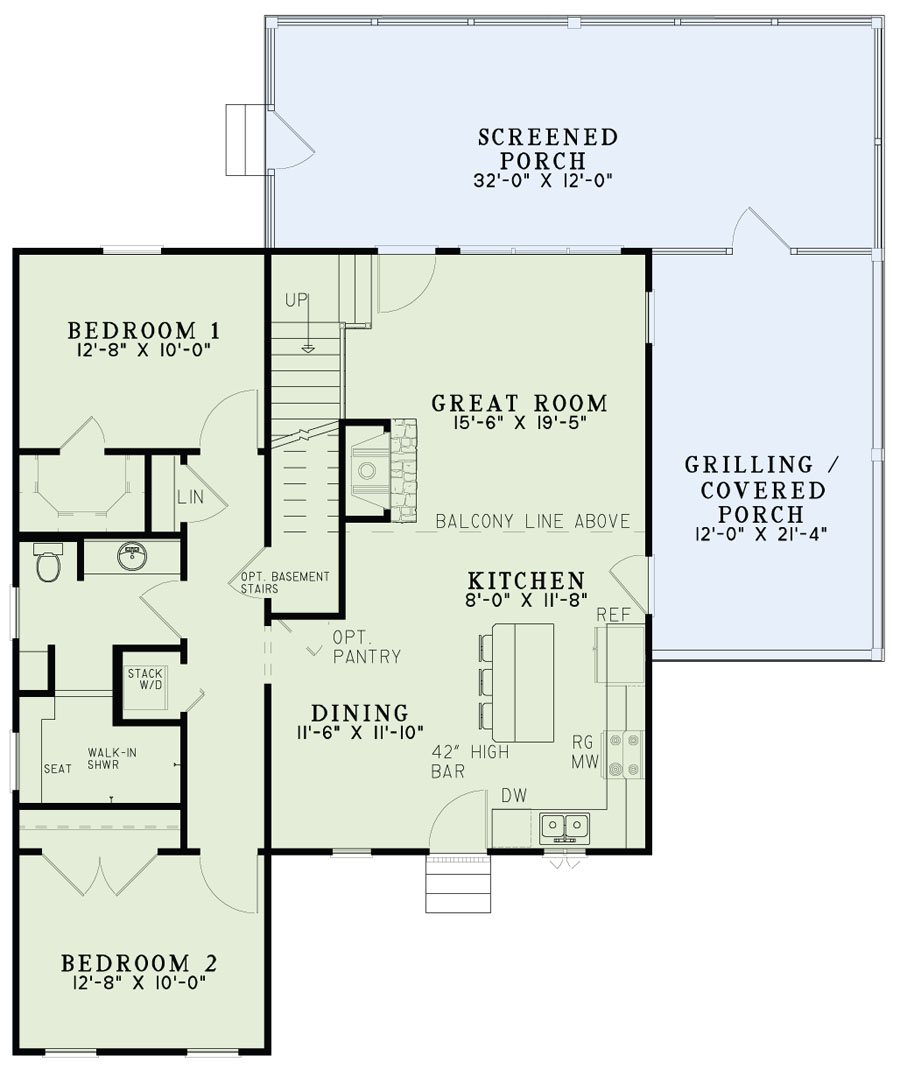 Floor Plan Main Level