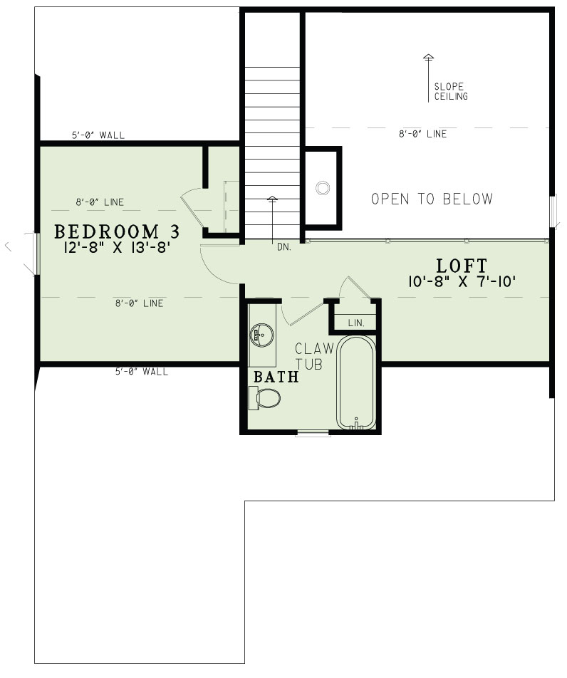 Floor Plan Upper Level