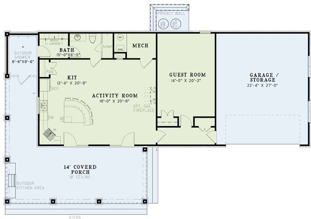 Floor Plan Main Level