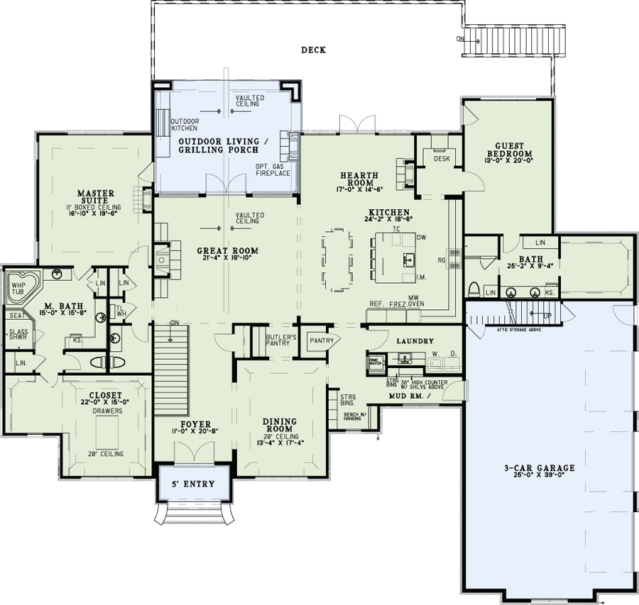 Floor Plan Main Level