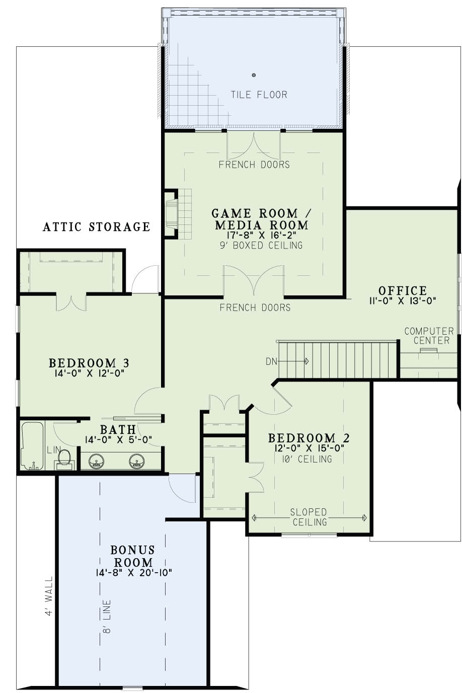 Floor Plan Upper Level