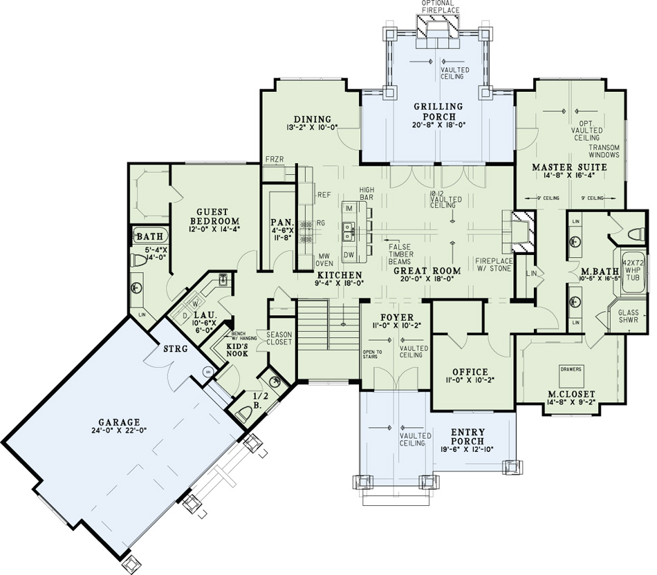 Floor Plan Main Level