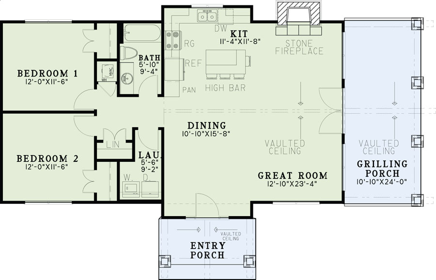 Floor Plan Main Level