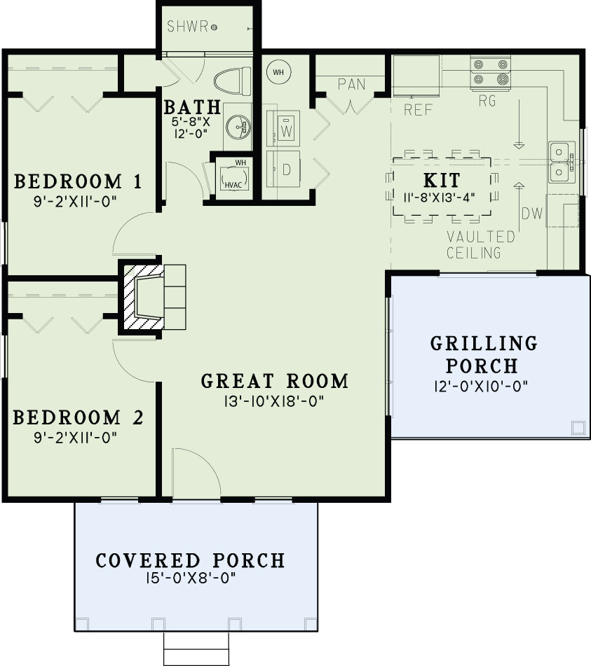 Floor Plan Main Level