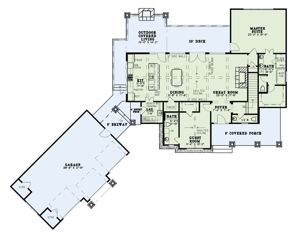 Floor Plan Main Level