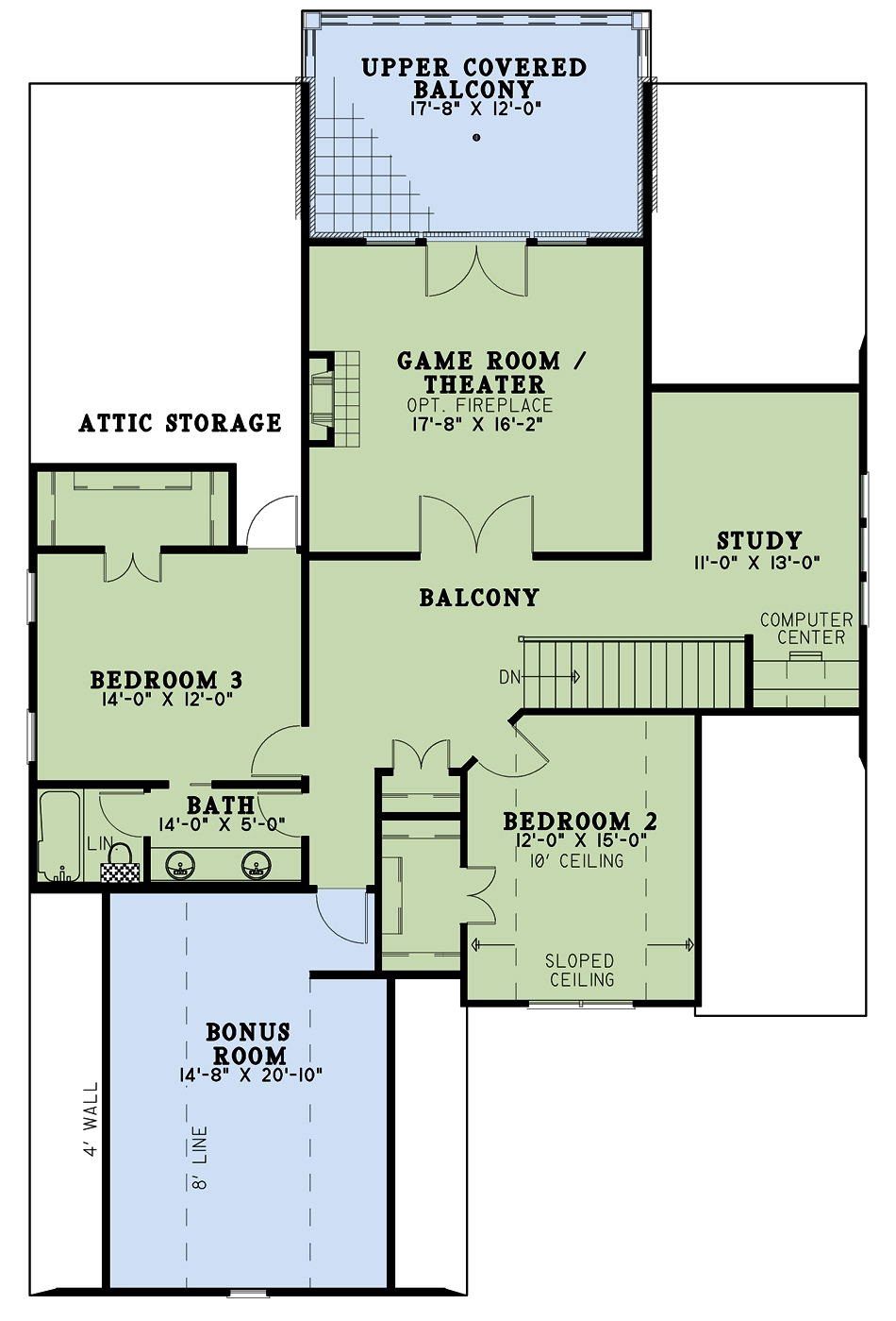 Floor Plan Upper Level