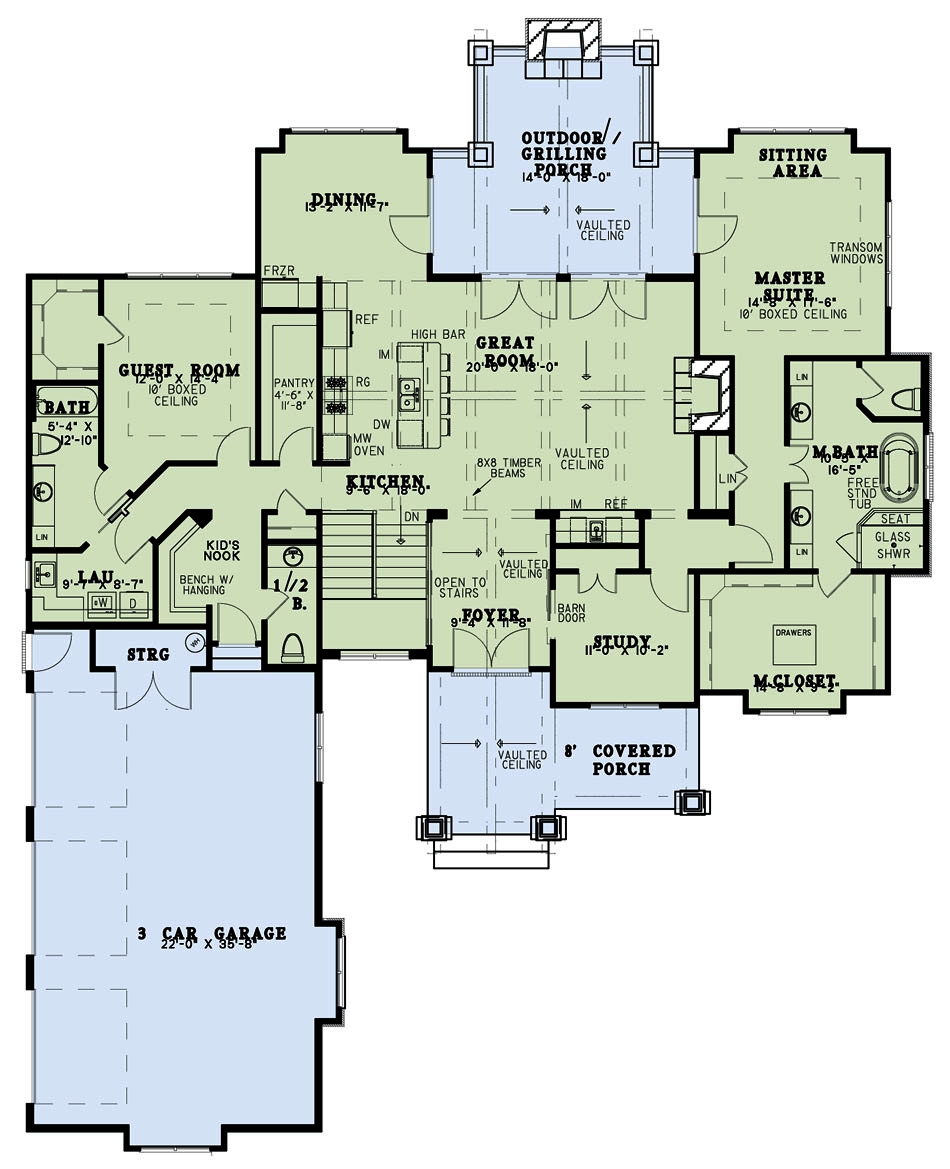 Floor Plan Main Level