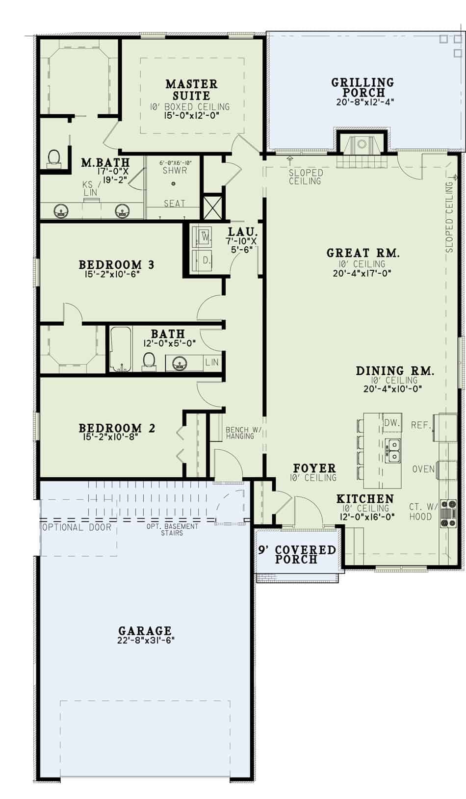 Floor Plan Main Level