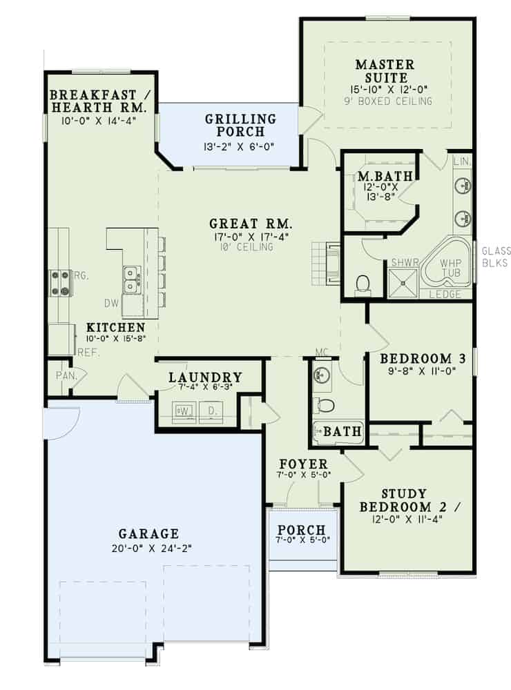 Floor Plan Main Level