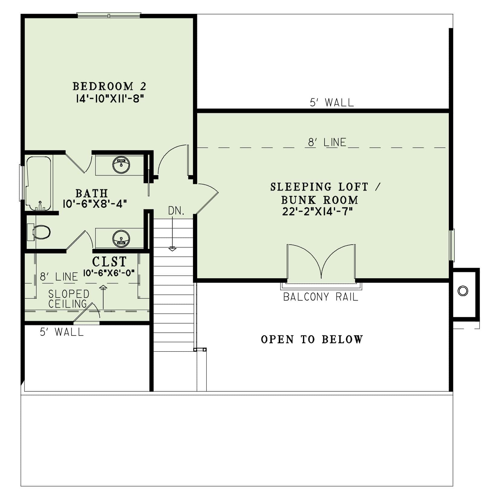Floor Plan Second Story