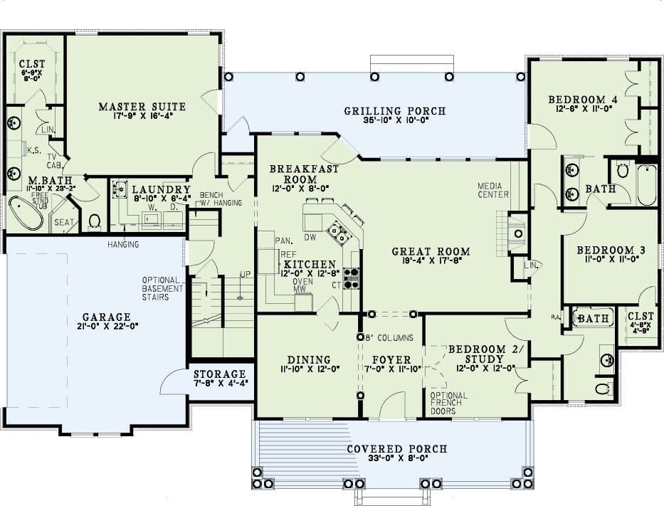 Floor Plan First Story