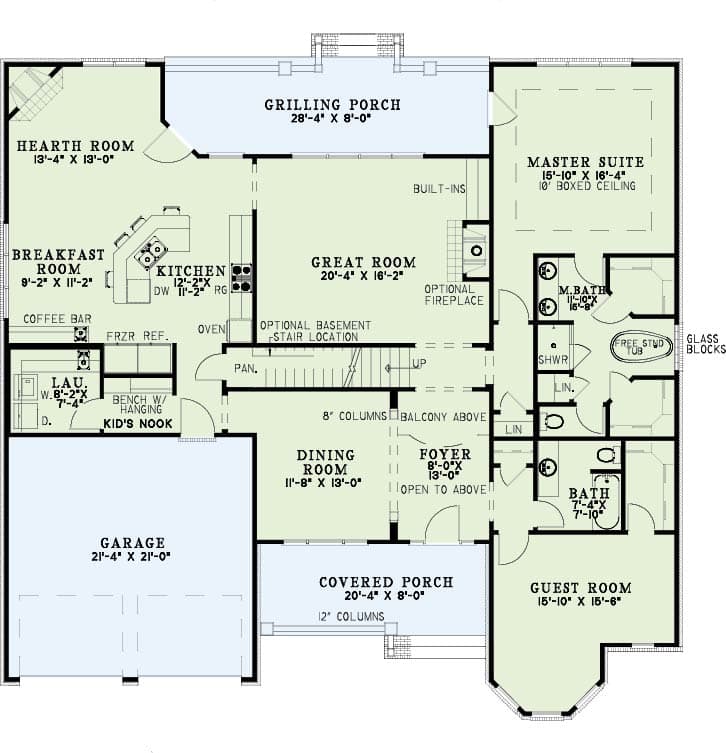 Floor Plan First Story