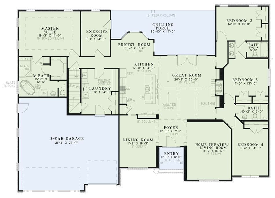Floor Plan First Story