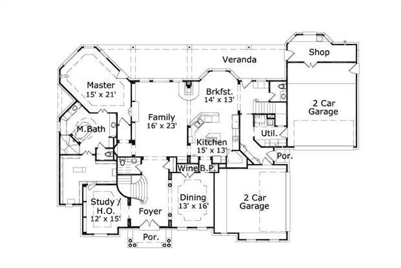 FIRST STORY FLOOR PLAN