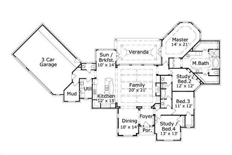 FIRST STORY FLOOR PLAN