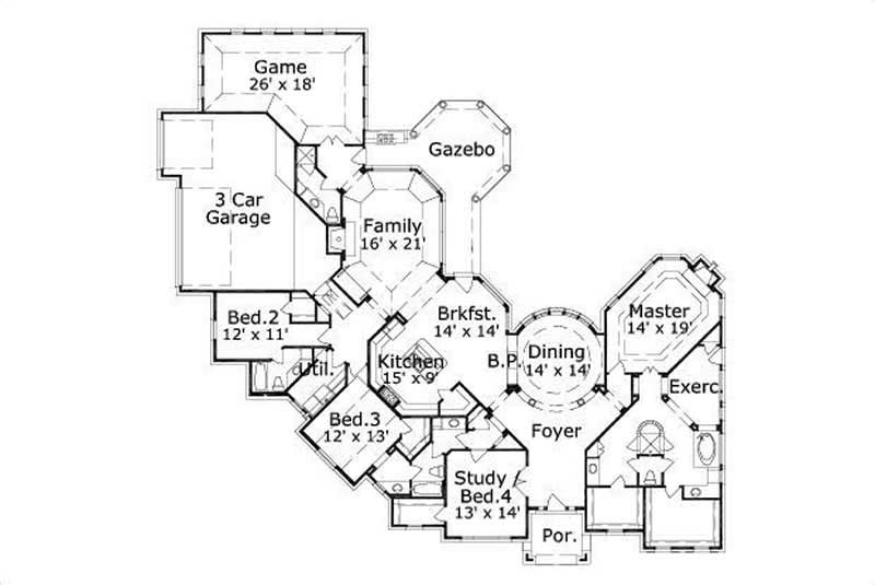 FIRST STORY FLOOR PLAN