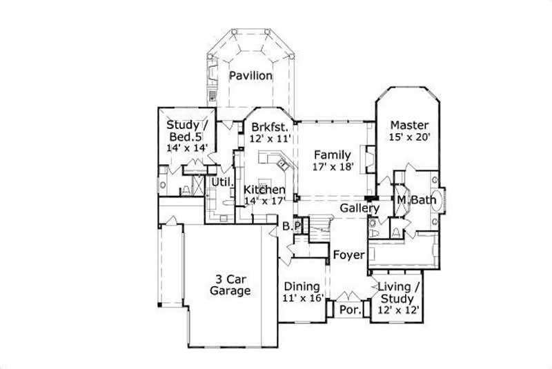 FIRST STORY FLOOR PLAN