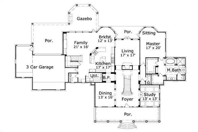 FIRST STORY FLOOR PLAN
