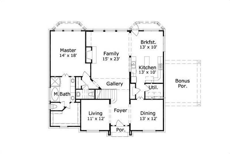 FIRST STORY FLOOR PLAN