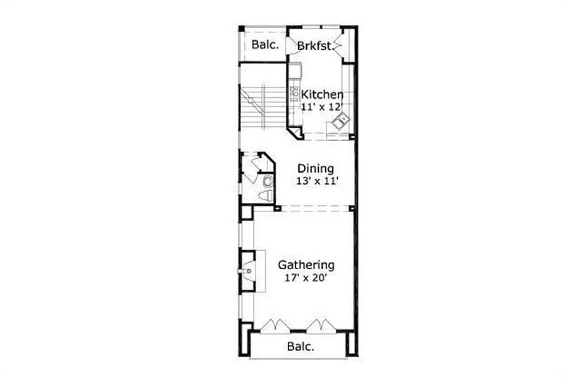 SECOND STORY FLOOR PLAN