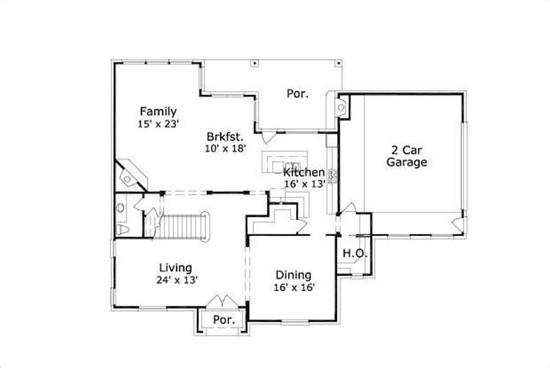 FIRST STORY FLOOR PLAN