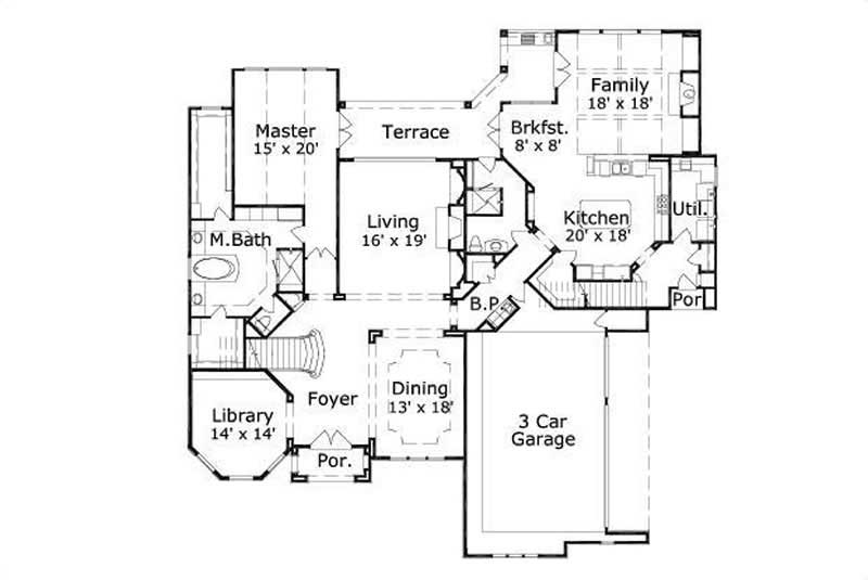 FIRST STORY FLOOR PLAN