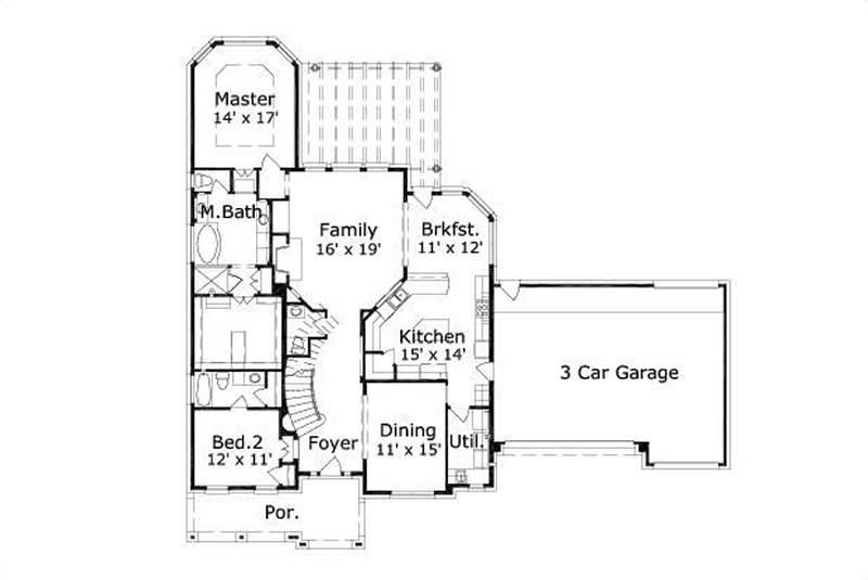FIRST STORY FLOOR PLAN