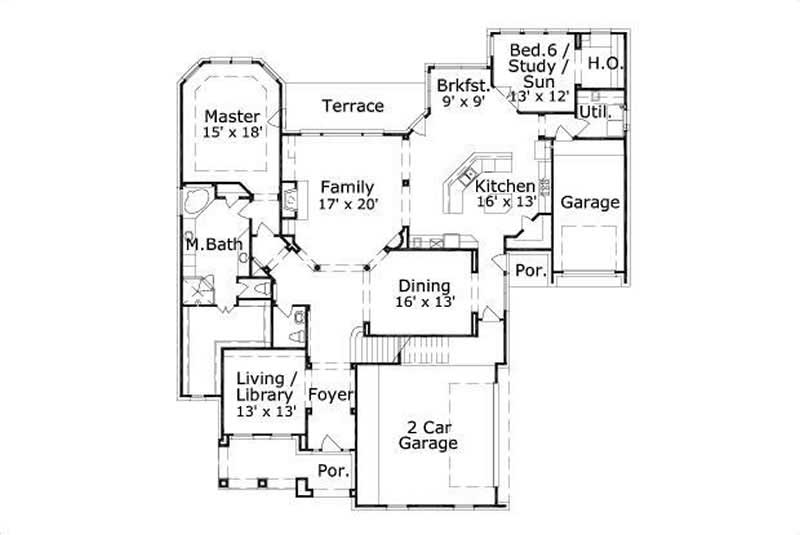 FIRST STORY FLOOR PLAN