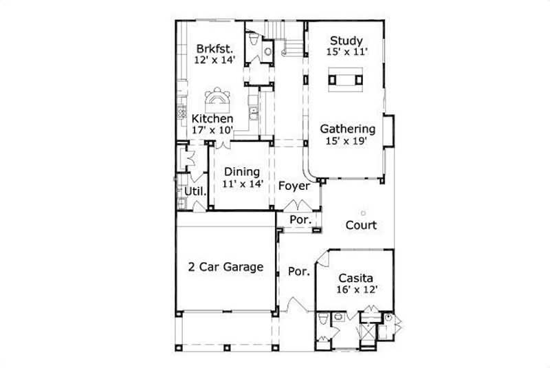 FIRST STORY FLOOR PLAN